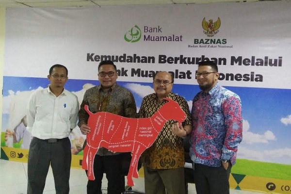  Bank Muamalat & Baznas Permudah Pelaksanaan Kurban