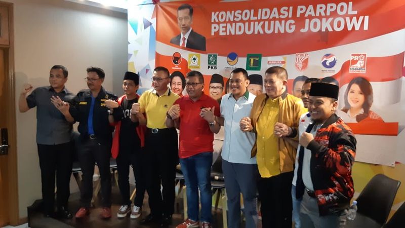  9 Sekjen Koalisi Jokowi Bertemu, Makan Bareng Makanan Politik