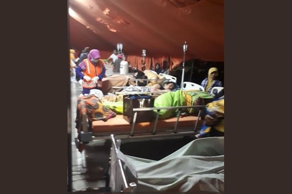  Korban Gempa Lombok Bertambah Menjadi 105 Orang, Tidak Ada WNA