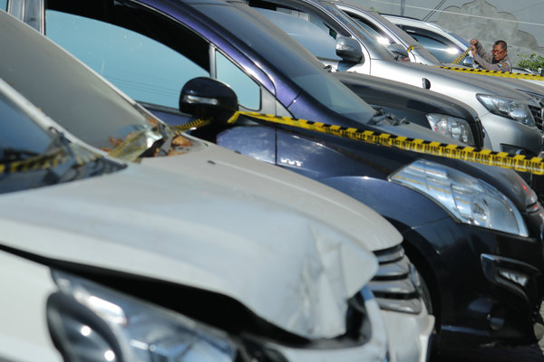  Polrestabes Surabaya Amankan 30 Mobil, Selidiki Kejahatan Fidusia