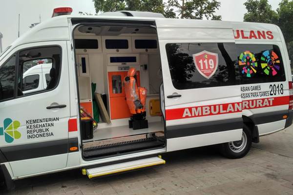  Kemenkes Sediakan 25 Ambulans VIP untuk Asian Games 2018