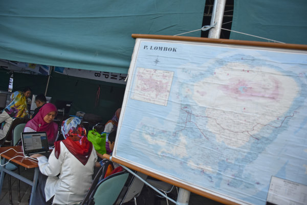  Gempa Susulan pada Rabu Sempat Memicu Kepanikan Warga Mataram