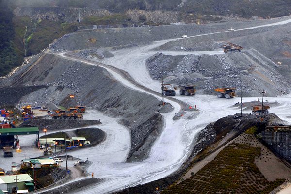 Tambang PT Freeport Indonesia di Papua./Bloomberg-Dadang Tri