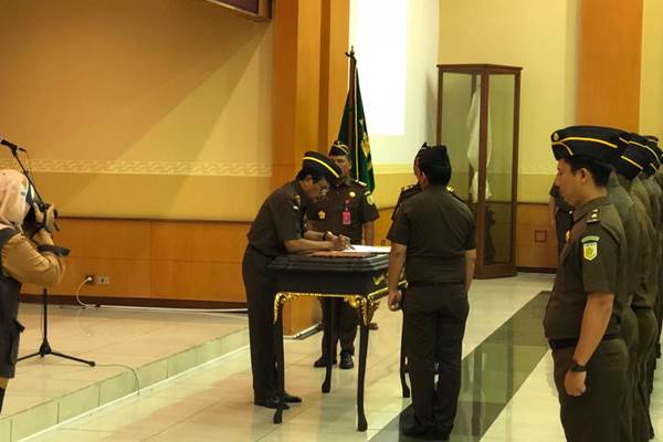  38 Jaksa Dilantik Jadi Anggota Satgassus \"Manusia Setengah Dewa\"