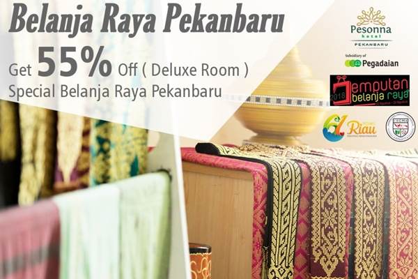  HUT Riau, 10 Pusat Belanja Ikut Gelar Jemputan Belanja Raya 2018 
