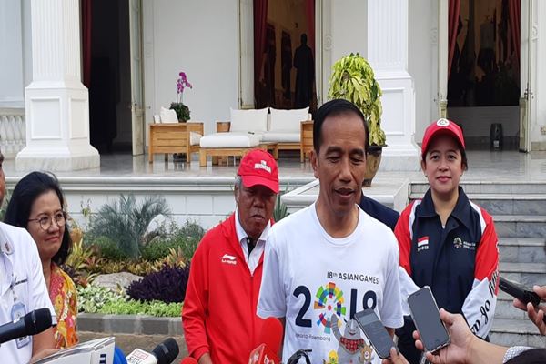  Ketum Parpol Pendukung, Jokowi: Orangnya Gampang, Enak Semua
