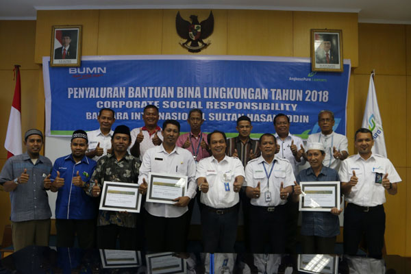  Angkasa Pura Airports Salurkan 7 Bantuan ke Kabupaten Maros