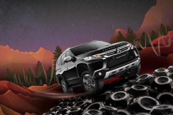  MODEL SUV : Pajero Sport Rockford Fosgate Edisi (Tak)Terbatas 