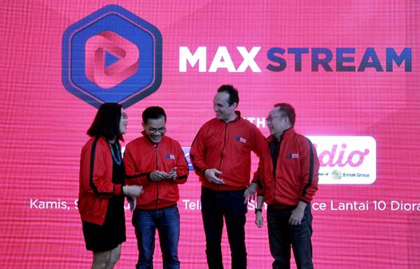  Telkomsel Perkuat Konten Video MAXstream