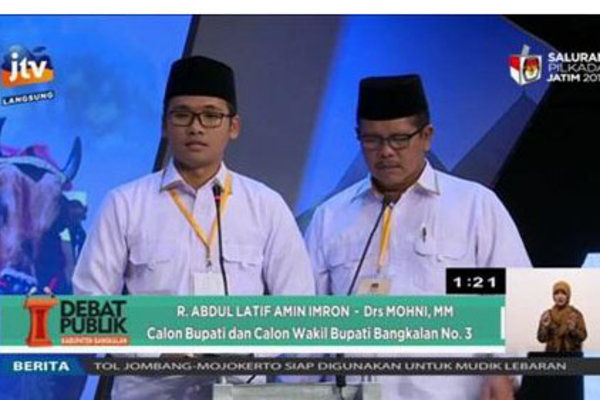  KPU Bangkalan Tetapkan Abd Latif Amin Imron-Mohni Bupati Terpilih