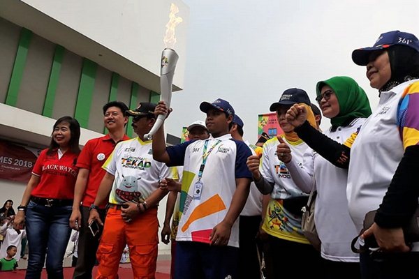  Kompleks Perumahan Ciputra Group Jadi Titik Nol Api Asian Games   