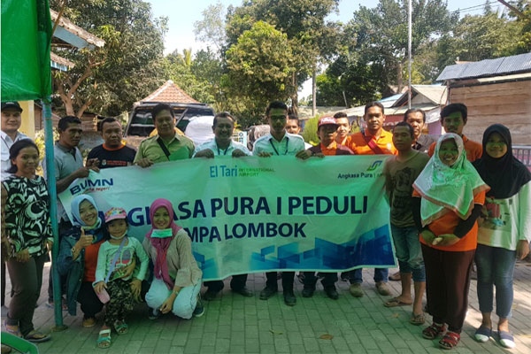  Penyaluran Barang Bantuan Bagi Korban Gempa Bumi Di Lombok