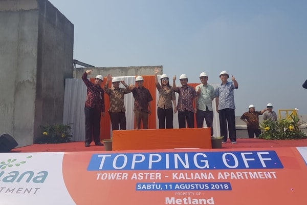  Menara pertama Apartemen Kaliana di Cileungsi Siap Meluncur