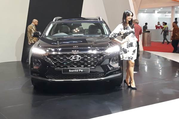  Hyundai Bangga All New Santa Fe Mobil Terfavorit di GIIAS 2018