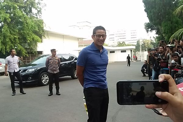  Jalani Tes Kesehatan, Sandiaga Berharap Bisa Jadi Inspirasi Hidup Sehat