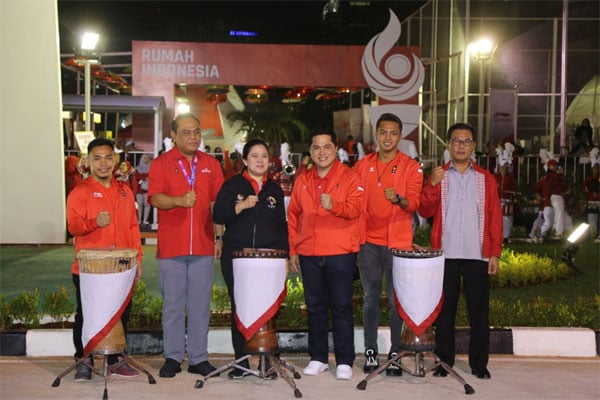  Menko PMK Resmikan “Rumah Indonesia Untuk Asian Games 2018 