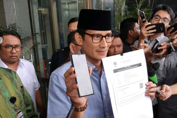  Laporkan Kekayaan, Sandiaga Uno Bantah Tudingan Mahar Rp500 Miliar