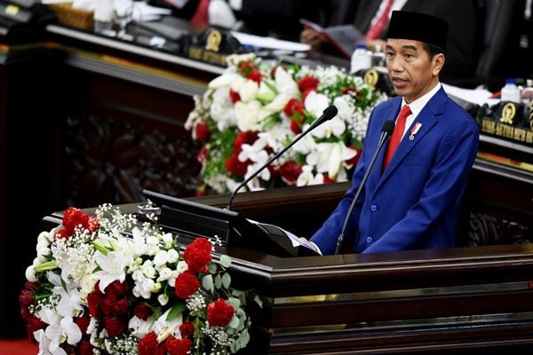  SIDANG TAHUNAN MPR 2018: Jokowi, Fokus Pembangunan Infrastruktur