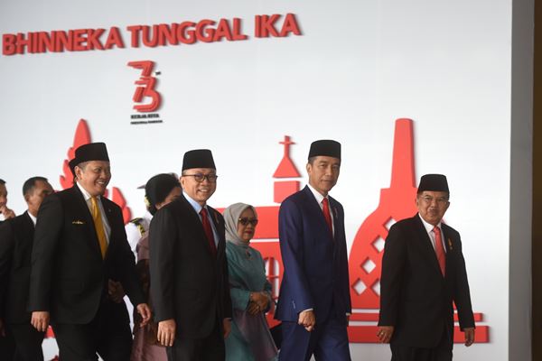  Saat Pidato, Ketua DPR Salah Sebut Nama Megawati