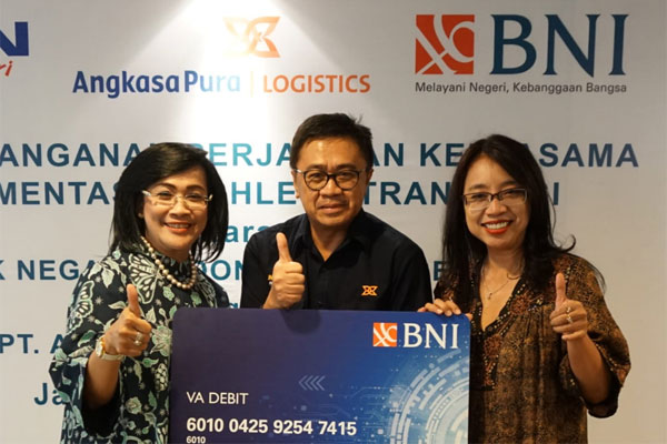  Angkasa Pura Logistik Kini Cashless Dengan BNI