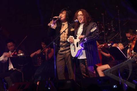  KLa Project Tampil Dalam Formasi Awal di Prambanan Jazz 2018