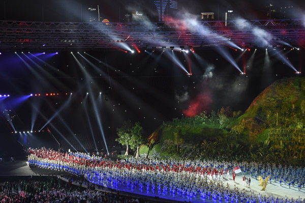  PEMBUKAAN ASIAN GAMES 2018