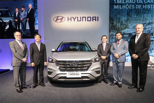 Dalam 6 Tahun, Hyundai Produksi Mobil di Brasil 1 Juta Unit