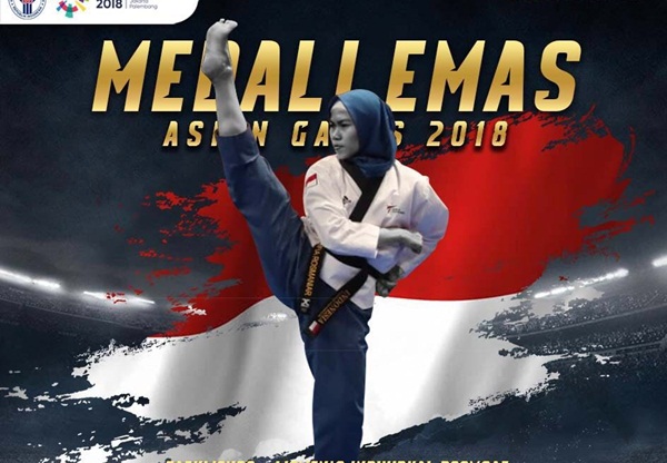  Taekwondo Sumbang Emas Pertama, Indonesia Naik ke Urutan 3