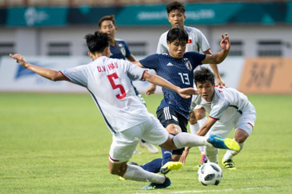  Hasil Asian Games: Giliran Vietnam Hantam Jepang di Sepak Bola Putra