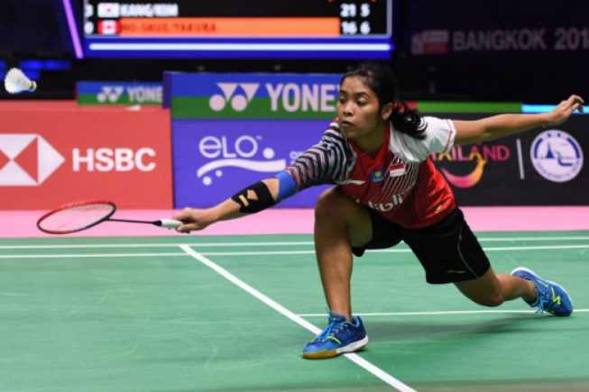  Bulu Tangkis Asian Games 2018: Gregoria Mariska Buka Keunggulan Indonesia Atas Korsel 