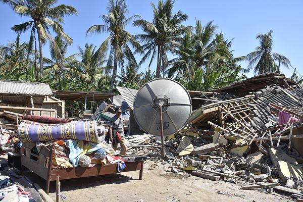  Korban Gempa Lombok Dapat Dana Rekonstruksi Rumah