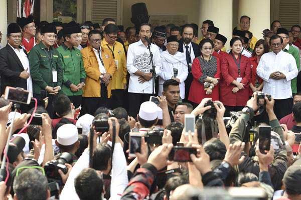  JK, Sri Mulyani, Moeldoko, Johan Budi Masuk Tim Kampanye Jokowi-Ma\'ruf