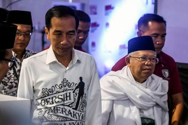  Survei LSI: Elektabilitas Jokowi-Ma\'ruf Masuk \'Magic Number\'