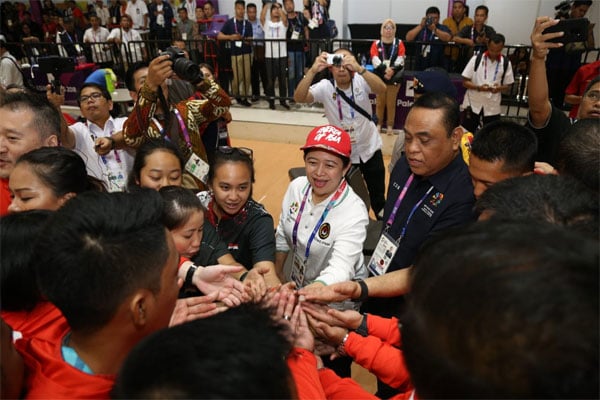  Menko PMK Kunjungi Komplek Olahraga Jakabaring 