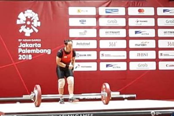  Syarah Anggraini Gagal Sumbang Medali di Final Angkat Besi Putri Kelas 53 Kilogram