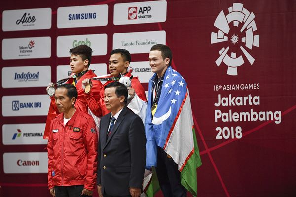  ASIAN GAMES 2018: Kehadiran Jokowi Selalu Bawa Hoki Emas?