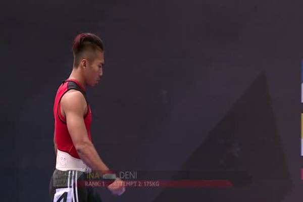  ASIAN GAMES 2018: Indonesia Gagal Rebut Medali Angkat Besi Kelas 69 Kg