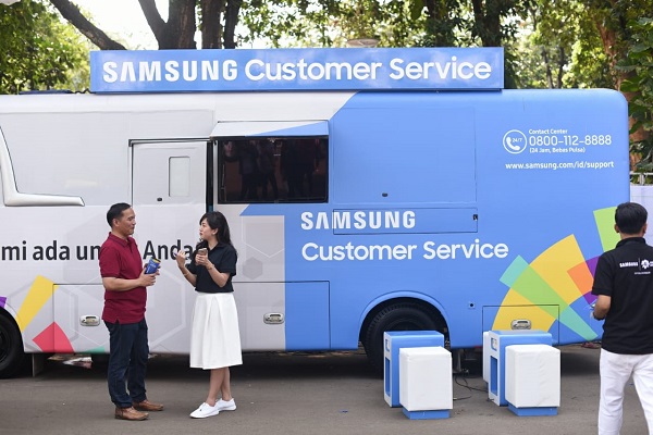  Asian Games 2018, Samsung Service Bus Berikan Layanan Lengkap