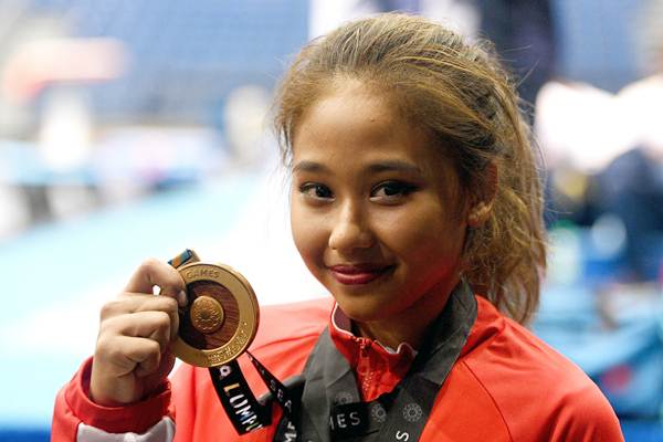  Sore Ini Pesenam Rifda Irfanaluthfi Coba Peruntungan di Final Meja Lompat