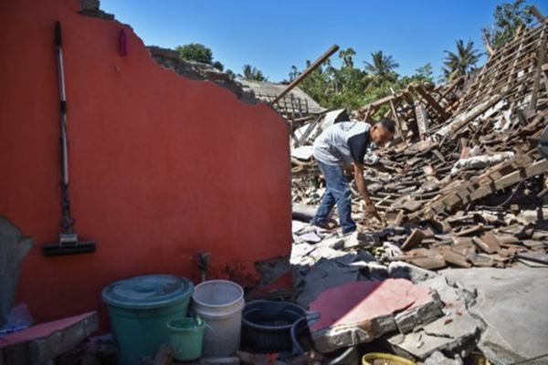  Korban Bencana Gempa Lombok Bebas Sanksi Perpajakan