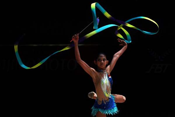 Wahyu Putri dan Nabila Hari Ini Berjuang di Kualifikasi Senam Ritmik Asian Games 2018