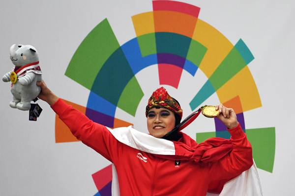  Puspa Arumsari Persembahkan Emas dari Pencak Silat Seni Asian Games 2018