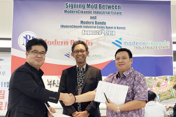  Modern Industrial Estat Bidik Investor Korea Selatan