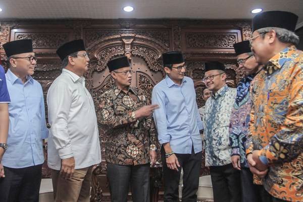  Tim Pemenangan Prabowo-Sandi Masih Disusun, AHY Pasti Masuk