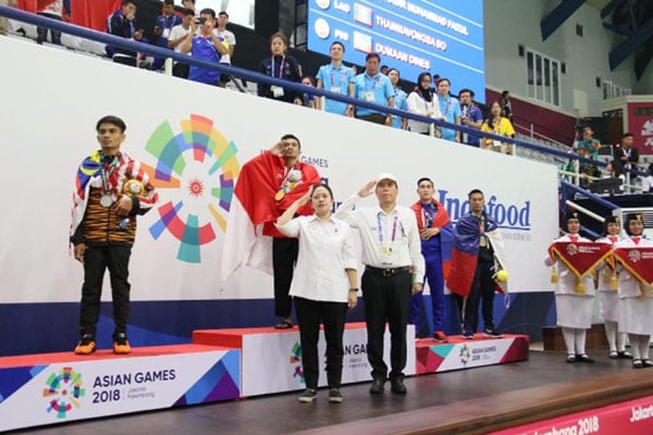  Menko Puan Saksikan Tim Pencak Silat Indonesia Borong Emas