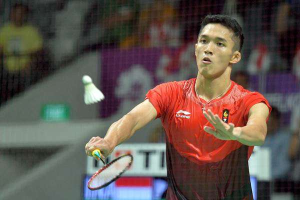  Hasil Final Bulu Tangkis Asian Games: Jonatan Raih Emas Tunggal Putra