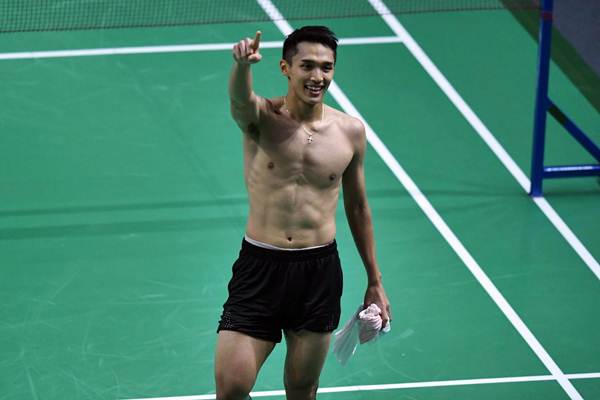  Jonatan Christie, Pebulu Tangkis Berbadan Seksi Peraih Emas Asian Games 2018