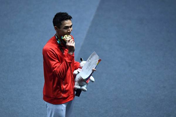  Emas dari Jonatan Ikuti Jejak Taufik Hidayat 12 Tahun Lalu