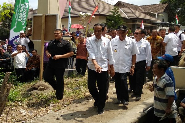  Alasan Presiden Tinjau Langsung Pembangunan Irigasi di Berbah Sleman