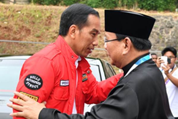  Presiden Jokowi dan Prabowo Subianto Saksikan Final Silat Asian Games 2018